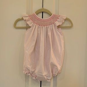 Precious Bailey Boys girls smocked bubble